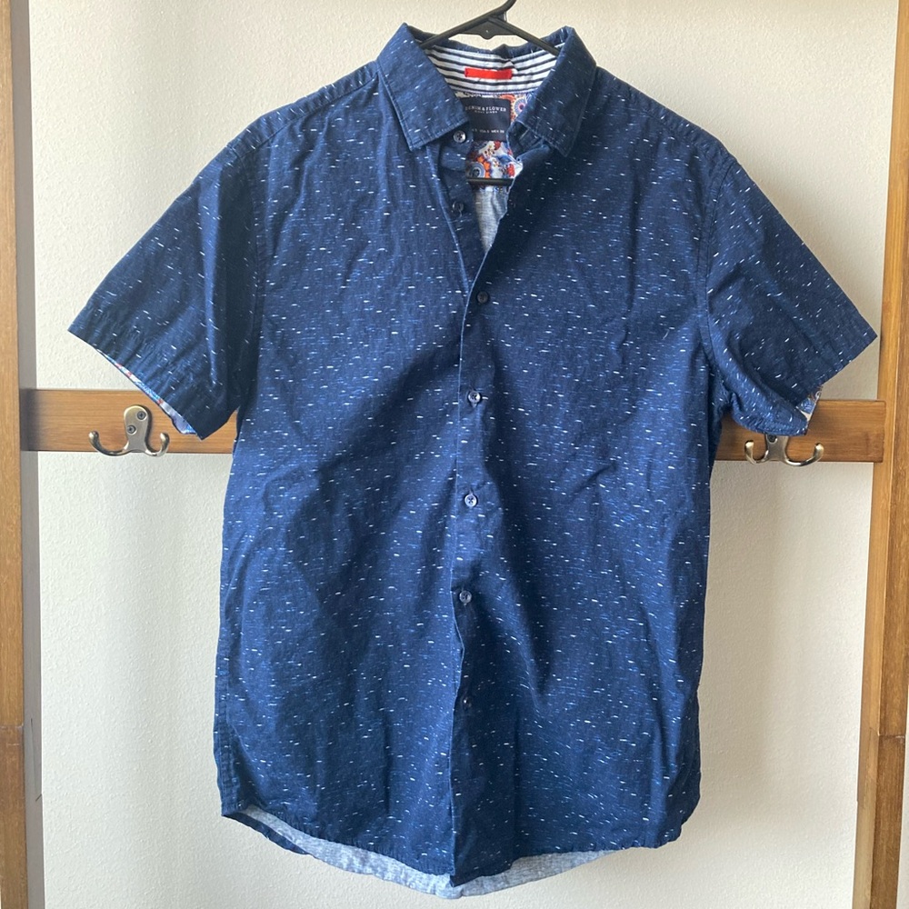 Men’s Denim & Flower button-down shirt size Small